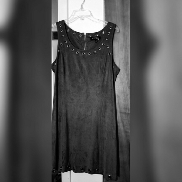 GUESS faux suede dress - Picture 1 of 3